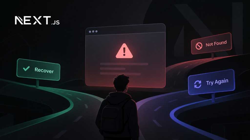 Recover, Not Found, or Try Again — pick the right error path