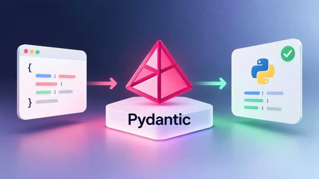 Pydantic — raw JSON validated into Python data