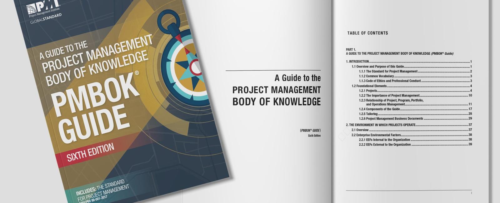 📘 Section 2: PMBOK Guide, Sixth Edition