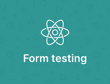 React Testing: Form testing