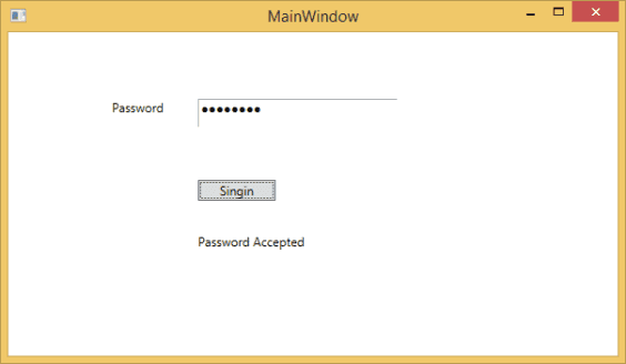 PasswordBox