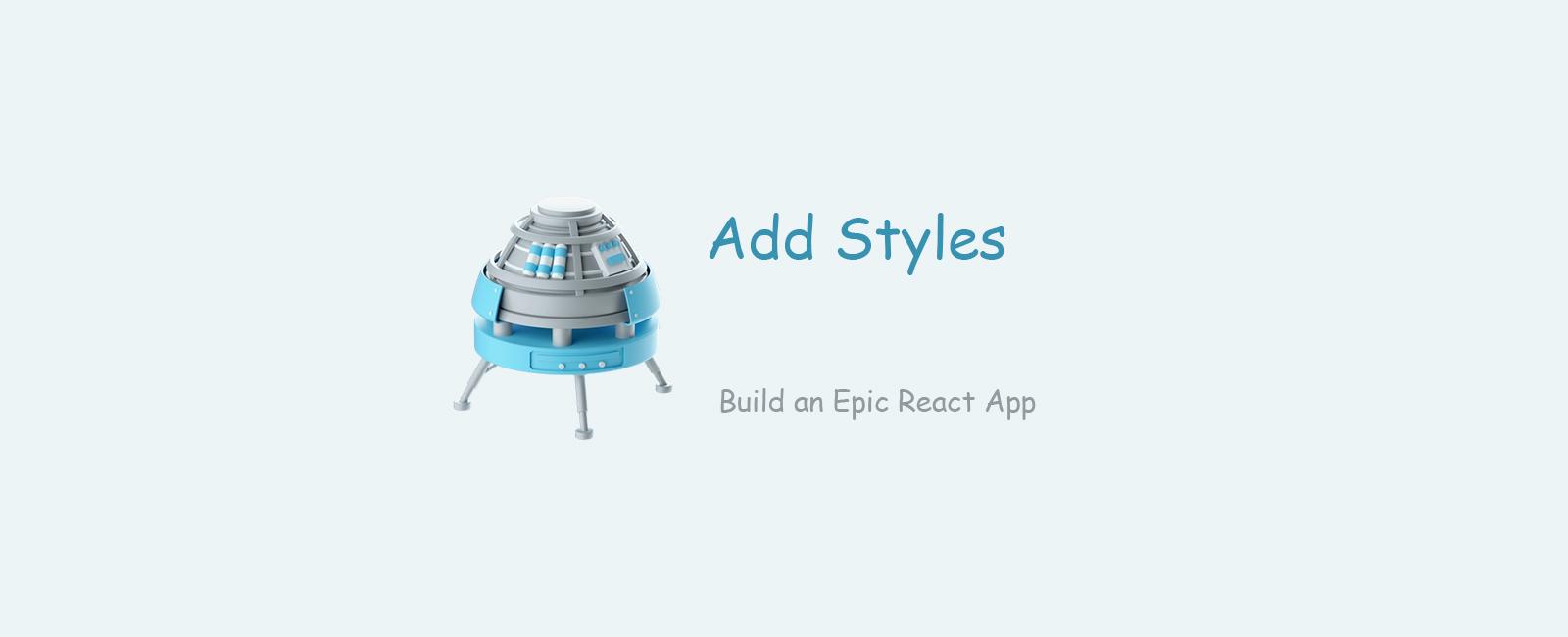 Add Styles